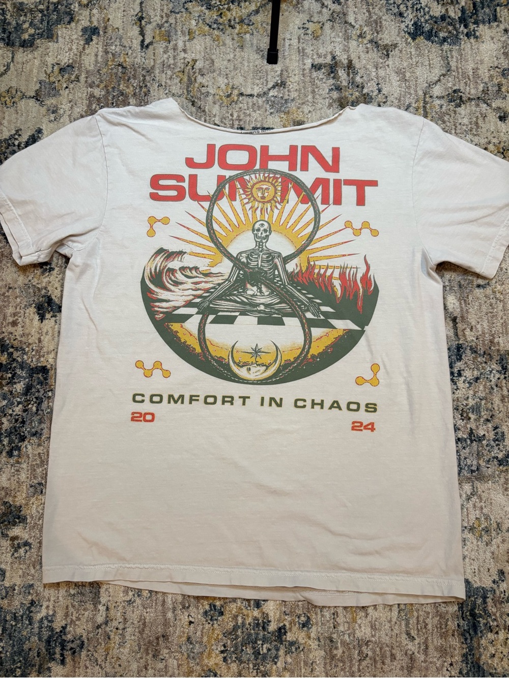 John Summit Comfort In Chaos Official T-Shirt Large Made USA Band Group Tour